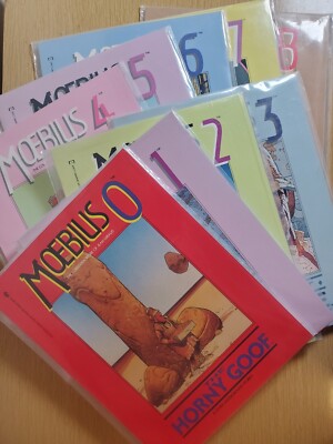 Epic Graphic Novel: Moebius #0 #1 #2 #3 #4 #5 #6 #7 #8
