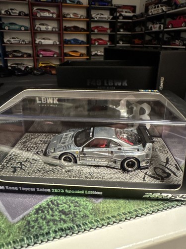 1/64 M64X フェラーリ　F40 CHE CATS special 黒 SCM MY64 1:64 F40 Resin car model - AliExpress