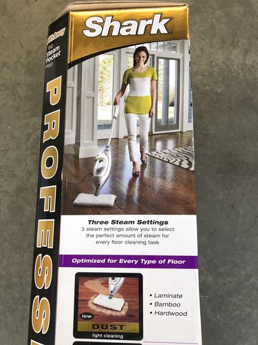 NIB Shark Lift-Away Pro Steam Pocket Mop (S3973D)