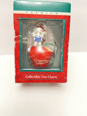 Trim A Home ''TO A SPECIAL TEACHER'' Christmas Ornament KMART Exclusive