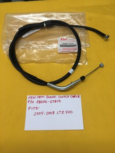 OEM SUZUKI Clutch Cable (58200-07G10) 2004-2008 LTZ400 OEM SUZUKI Clutch Cable (58200-07G10) 2004-2008 LTZ400