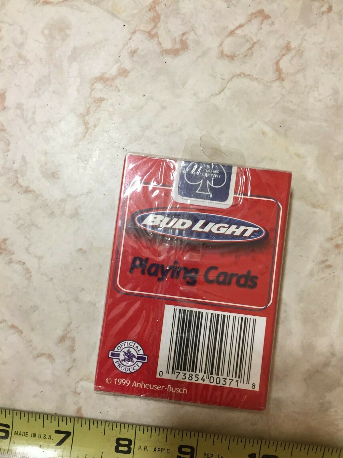 Vintage 1999 Sealed Bud Light Playing Cards NOS-