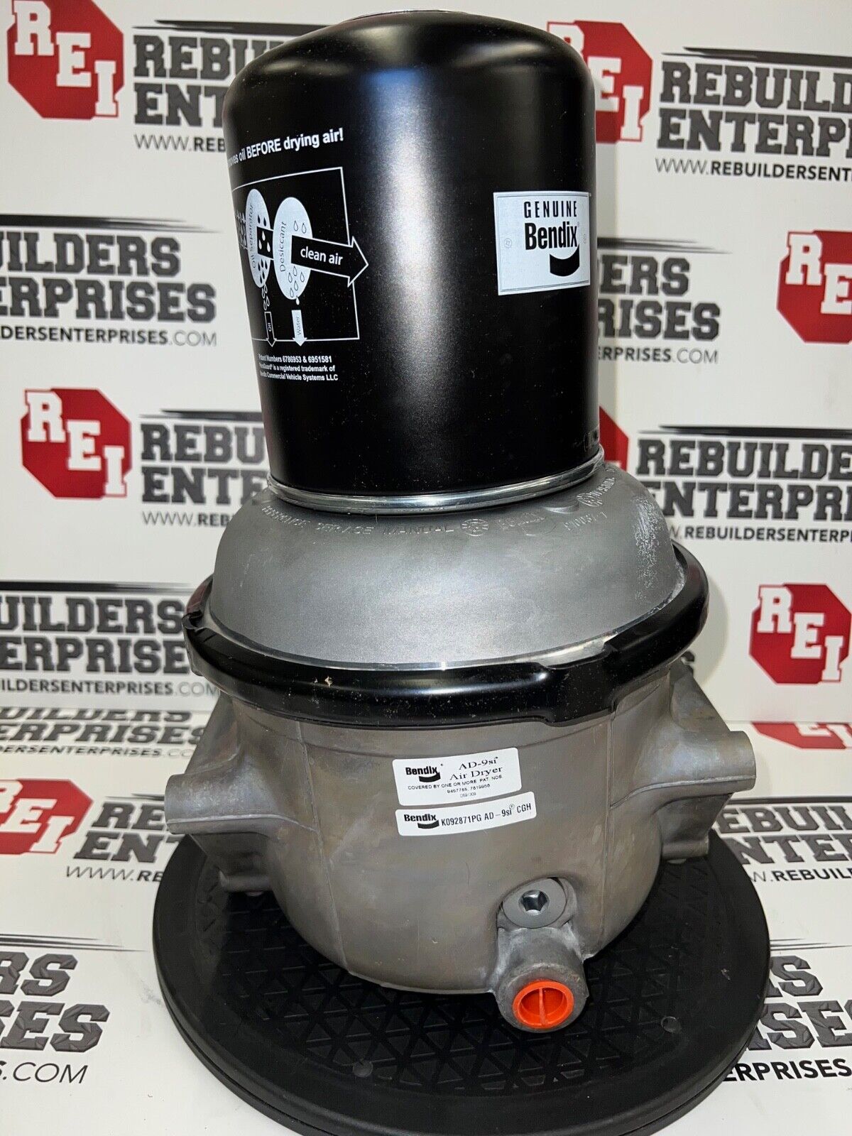 K092871PG AD-9si Air Dryer For Bendix K066678, K091833, K113541 12V, 75-Watts K092871PG AD-9si Air Dryer For Bendix K066678, K091833, K113541 12V, 75-Watts