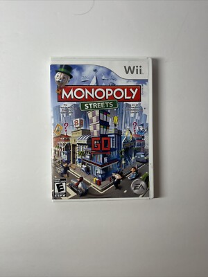 Monopoly Streets Nintendo Wii Game Complete With Manual Tested