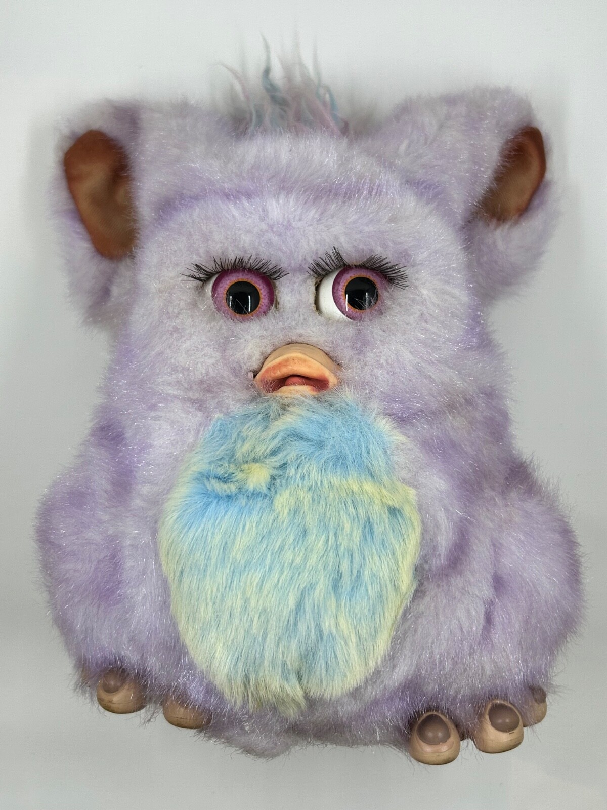 ファービー2 パッションフルーツ ターコイズ目 英語版 furby2005 Furby2/Japanese version(2005)/ファービー2・ベージュ