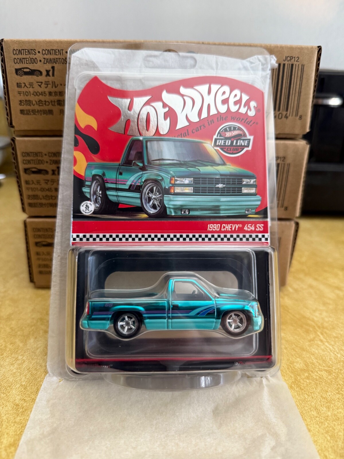 ラスト1台　ホットウィール 1990 Chevy 454 SS RLC Hot Wheels RLC Exclusive 1990 CHEVY 454 SS Square Body Truck
