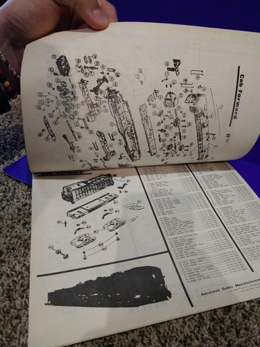 1968 AHM Toy Trains parts Catalog 29th Edition VGUC