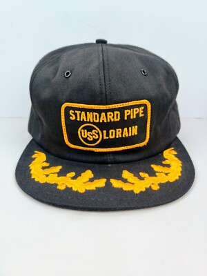 Vtg K Products Standard Pipe Oil Patch Trucker Hat Snapback Cap Vintage New NOS
