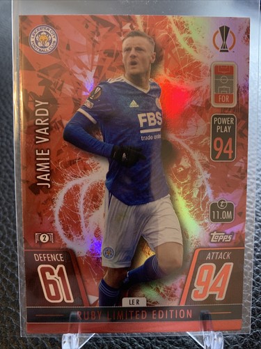 21-22 Topps Merlin JAMIE VARDY 直筆サインカード 21-22 Topps Merlin JAMIE VARDY 直筆サインカード 21-22 Topps