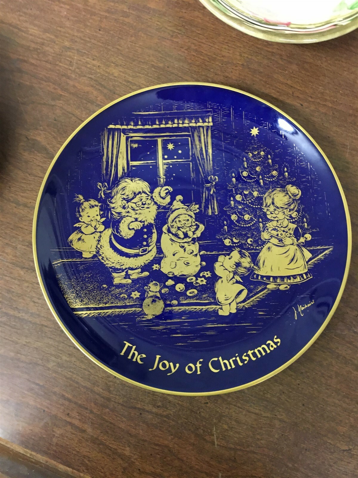 H.H. Lihs Linder of Kueps Bavaria 1976 Christmas Plate The H.H. Lihs Linder of Kueps Bavaria 1976 Christmas Plate The