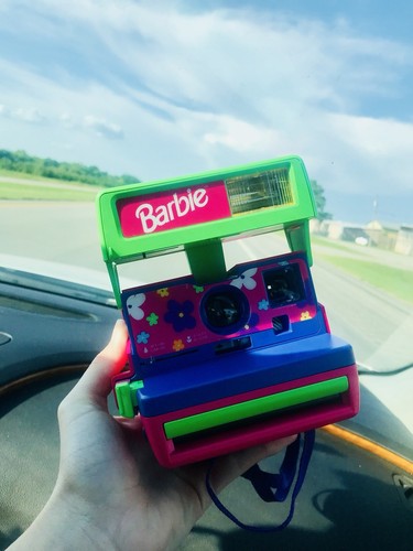 希少❣️1999年NY購入 バービー ポラロイドカメラ 付属品完備 Barbie Polaroid Barbie Instant Film Camera, Vintage 1999 NEW in The