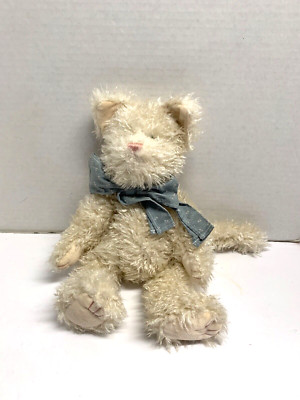 New Boyds Bear Opel Investment Collectible JB Bean & Assc White Fluffy Jointed