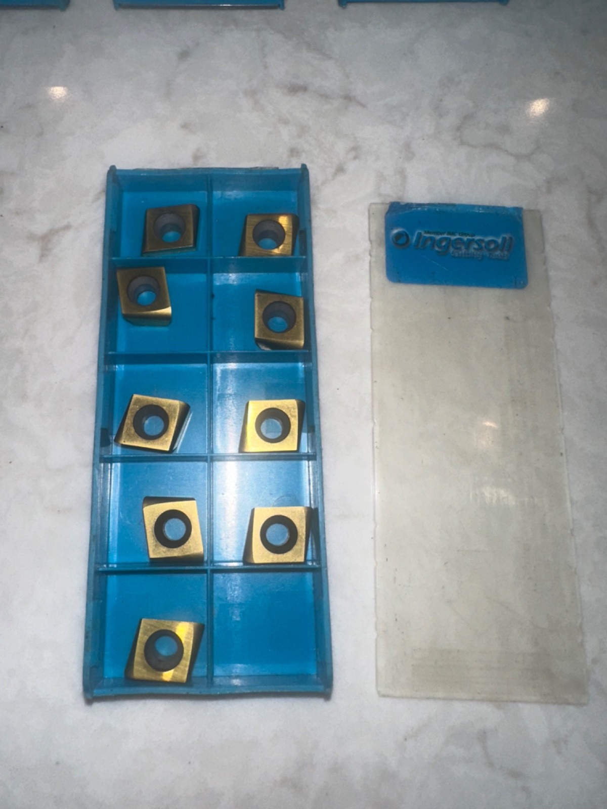 INGERSOLL CARBIDE INSERTS QUANTITY 9 CDE313L53 IN1530