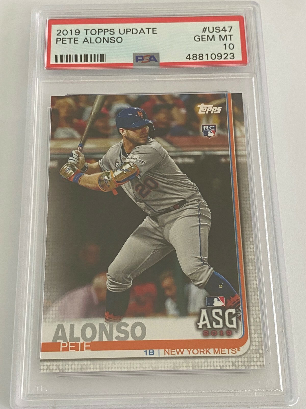 2019 Topps Update All-Star Pete Alonso #US47 PSA 10 GEM MINT