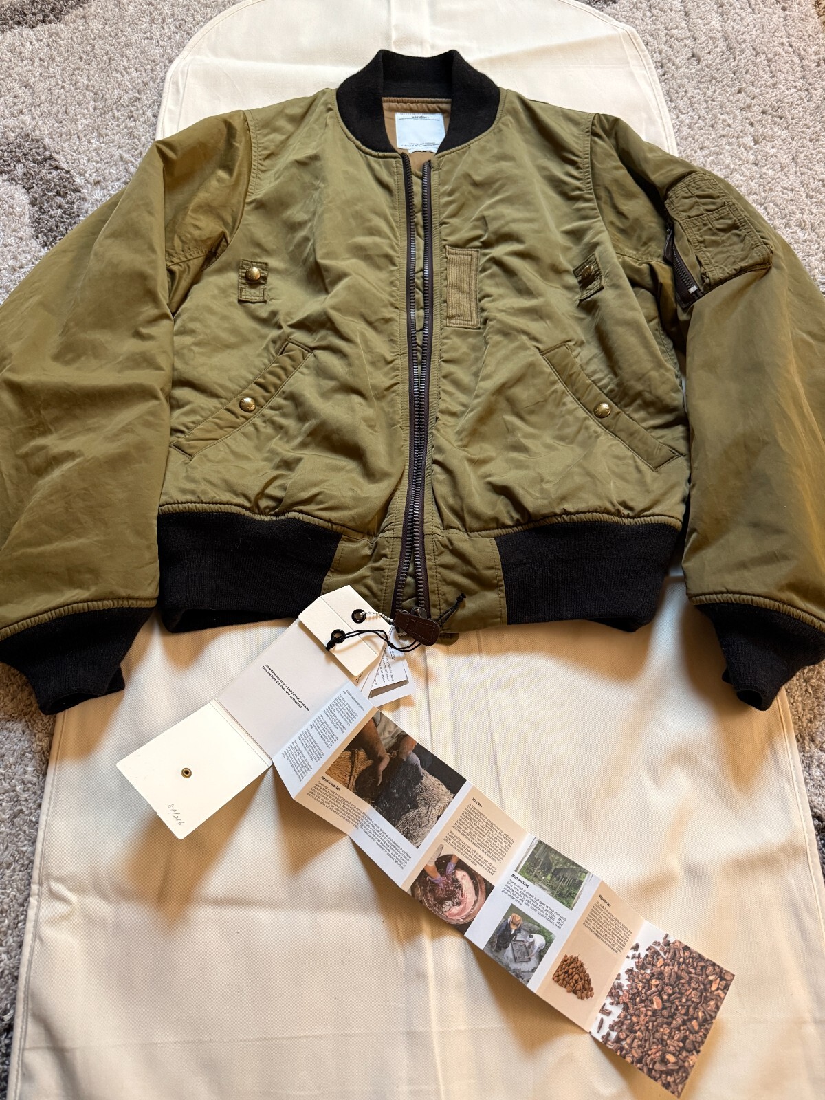 bush 　Visvim mies coat VISVIM KOFU ICT M65 FISHTAIL PARKA Gubu water drop mud dyed