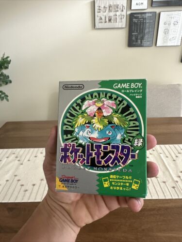 Pokemon Green GB Nintendo Gameboy Box From Japan jp Pokemon Green GB Nintendo Gameboy Box From Japan jp