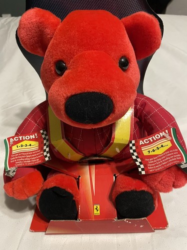 希少 フェラーリFerrari Bear with Checkered Flag Ferrari Teddy Bear Licensed New With Tags And In Box | eBay
