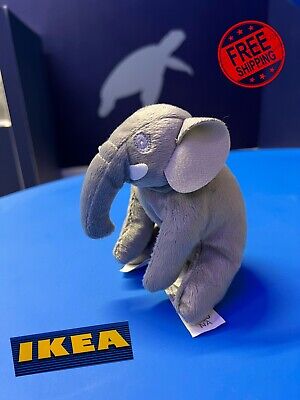 IKEA DJUNGELSKOG ELEPHANT Soft toy! FAST SHIP! So Cute!! GREAT GIFT!  
