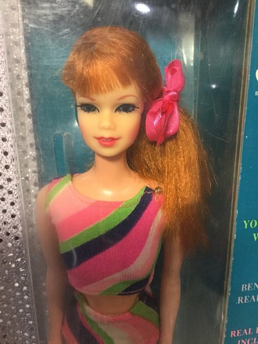 VINTAGE 1968 TALKING STACEY BARBIE DOLL 1125 IN ORIGINAL BOX
