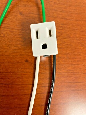 Triboro White Snap-In Receptacle, 1pcs, 15A 125V Outlet F1180000A007-M, 655A