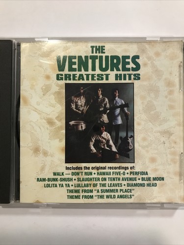 The Ventures CD Greatest Hits 1990 Curb Records 715187737624