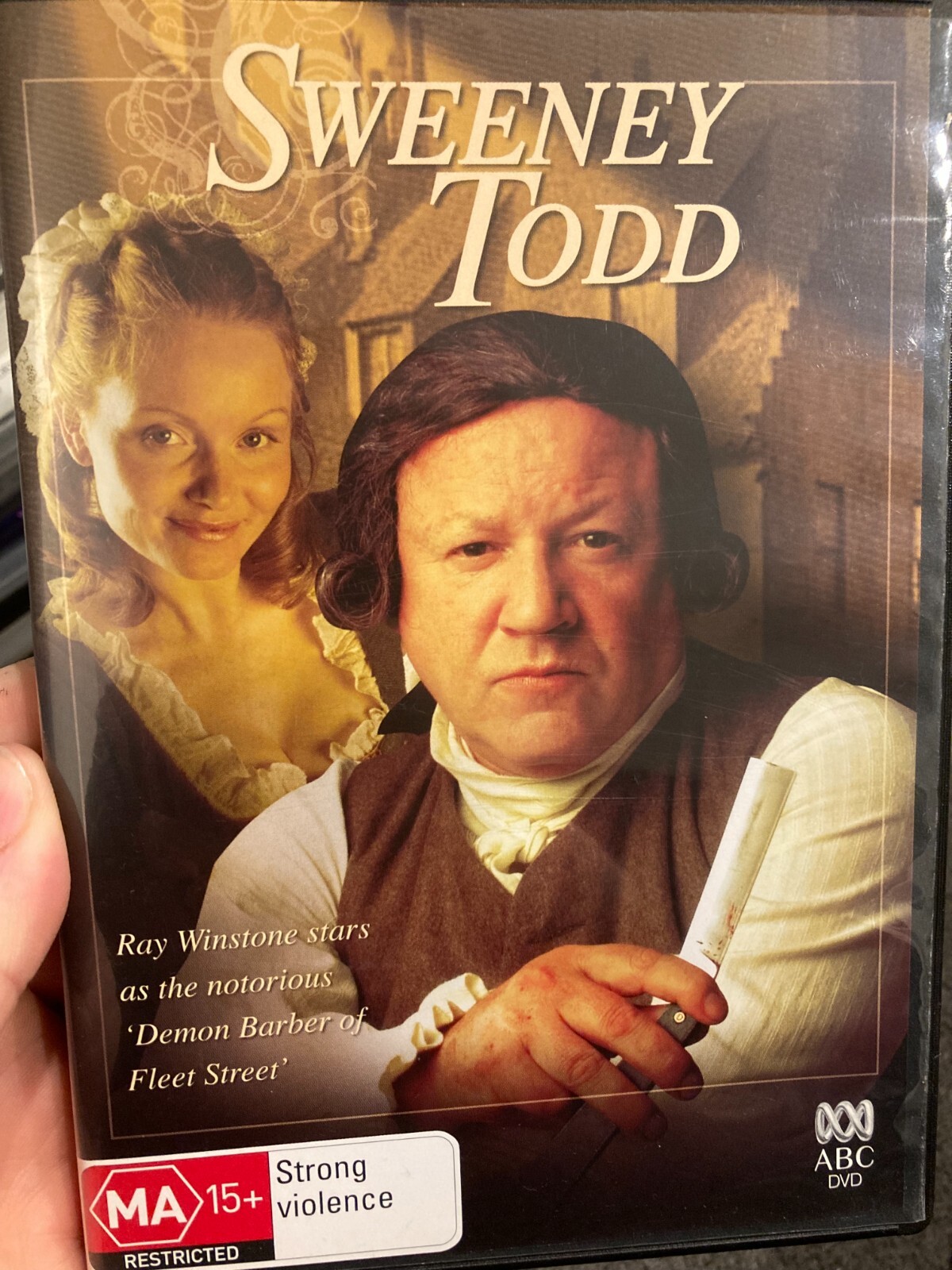 Sweeney Todd region 4 DVD (2006 Ray Winstone BBC drama tv