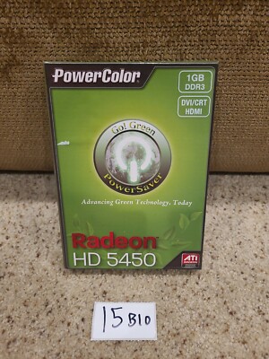 Radeon HD 5450 Graphics Video Card ATI DVI HDMI 15 B10 New