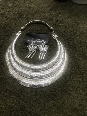 Beautiful Of Hmong Necklace 3 Rings And We Call Third Silver Of Hmong Xauv