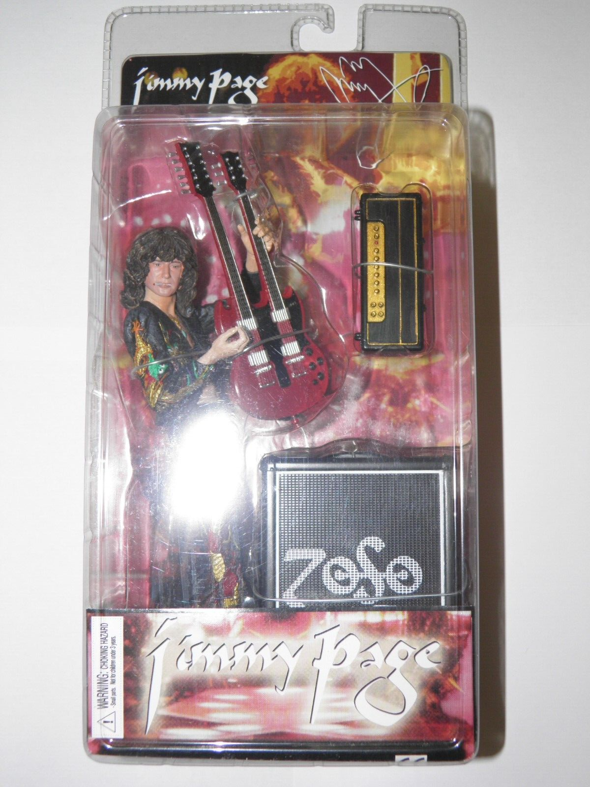 Jimmy Page Led Zeppelin Action Figure SEALED BOX