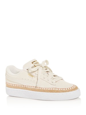 

Женские кожаные кроссовки PUMA Marshmallow White на платформе, Белый, 36923402