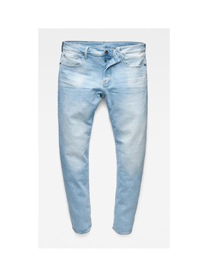Джинсы RAW Mens Blue Flat Front, Slim Fit из эластичного денима, Синий, 51001-B631-B251