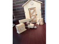 wooden stable toy
