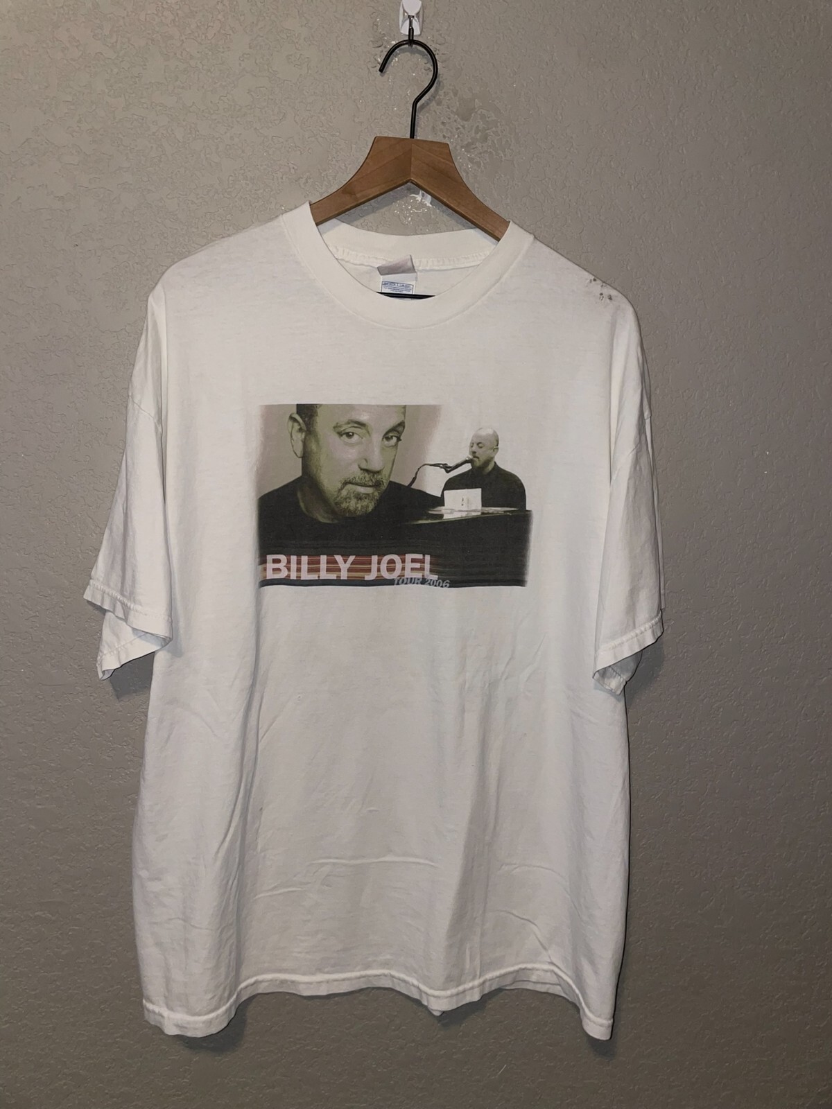 Billy Joel Tour 2006 Tシャツ Lサイズ 2006 Billy Joel Tour World Tour Concert Music Band Graphic