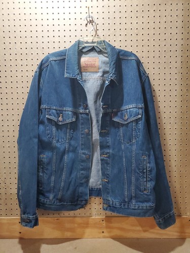 Vintage Levis Denim Trucker Jacket 70507-4886 Mens L | eBay