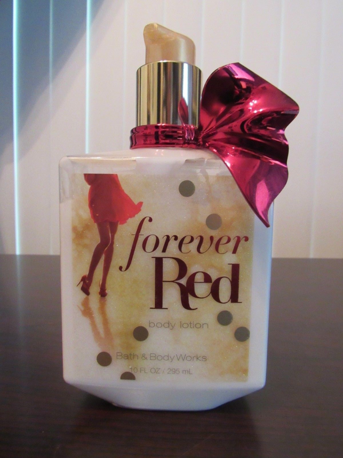 Bath And Body Works Forever Red Body Lotion 10 oz. Pump Bottle