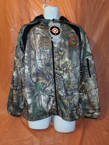 NWT 10X REAL TREE ALL PURPOSE -XTRA MEN'S HOODED CAMO JACKET