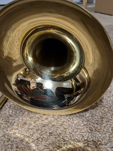Shires Large Bore Straight Trombone
