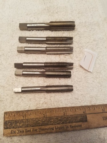 Vintage flute bits lot of 6 Hanson  and other brands lot A
