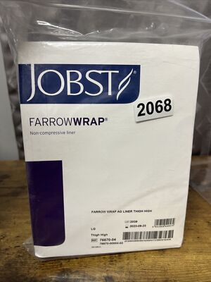 Jobst Farrow Wrap AG Liner Thigh High Large 76670-04 New Beige