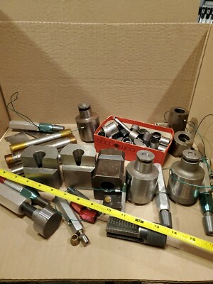AIR GAGE BORE SETTING RINGS GO NOGO  CARBIDE taper go no MASTER BULK LOT, 28 lbs