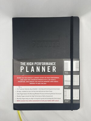 THE HIGH PERFORMANCE PLANNER BRENDON BURCHARD NEW YORK TIMES BEST SELLING NEW