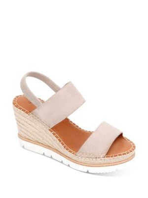 

GENTLE SOULS KENNETH COLE Женские Бежевые Кожаные Туфли На Танкетке Elyssa 1 На Платформе, Бежевый, GSS0078SU