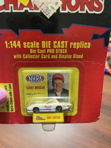 レーシングチャンピオン RACING CHAMPIONS  1:144scale 1144 Scale Racing Champion 1997 Edition Larry Morgan
