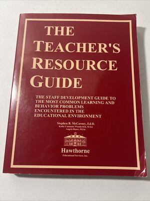 The Teacher's Resource Guide - Staff Development Guide - Stephen McCarney 1994 .