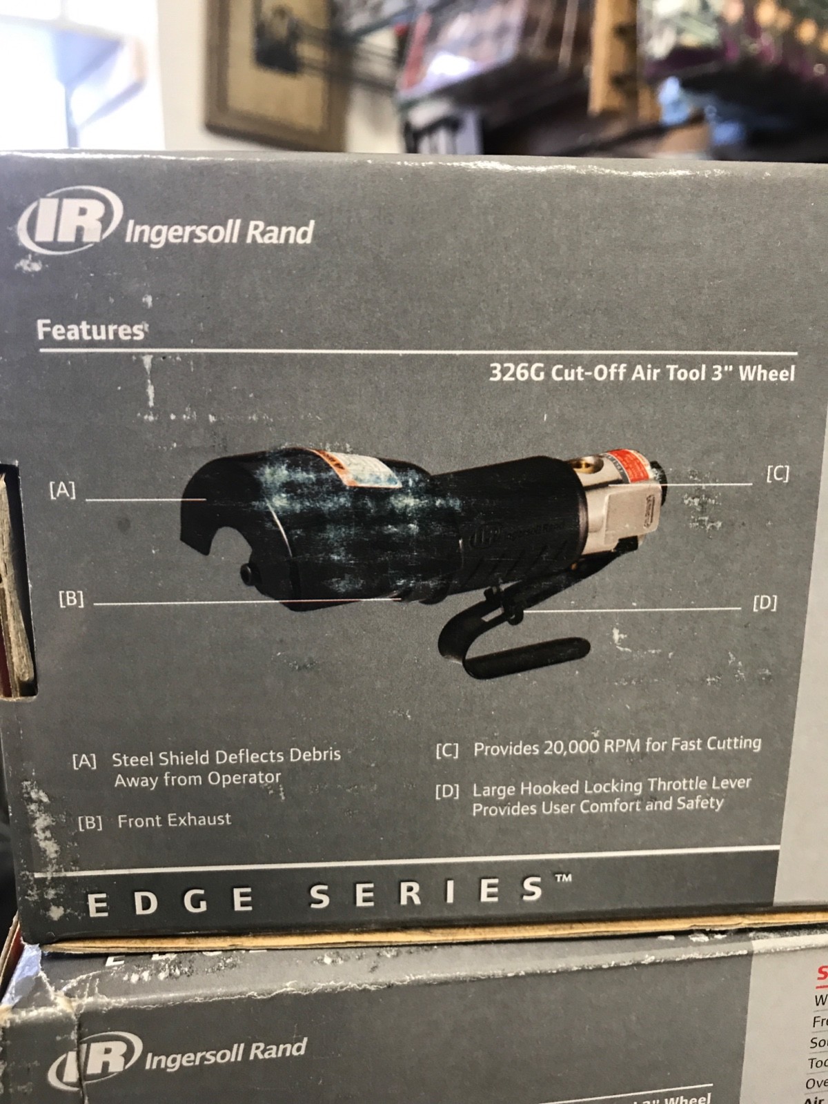 Ingersoll Rand 326G 3” (Inch) cut-off tool Edge Series  Air Compressor Tools
