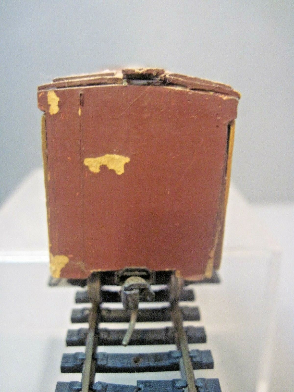 MID CENTURY MODERN  WOOD HO SCALE BILLBOARD REEFER CUDAHY REFRIGERATED LINES