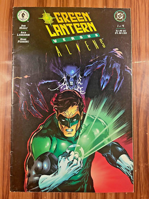 Green Lantern Versus Aliens #1 Comic Book DC Comics 2000 Sci-Fi Horror Action