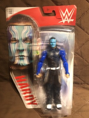 WWE JEFF HARDY SERIES 102 ACTION FIGURE BLUE & WHITE FACE 2019 MATTEL READ INFO