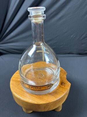 D usse VSOP EMPTY Bottle Glass Stopper Jay Z D'usse Cognac Clear Gold 375ml
