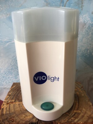 VIO LIGHT Toothbrush Sanitizer And Storage System New